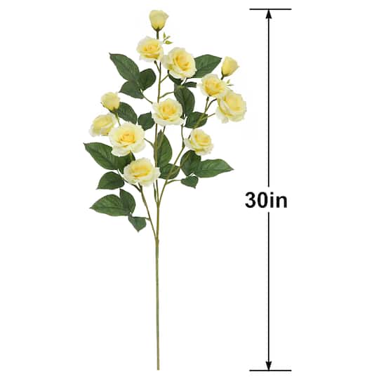 30" Two-Tone Yellow Rose Stem by Ashland®
